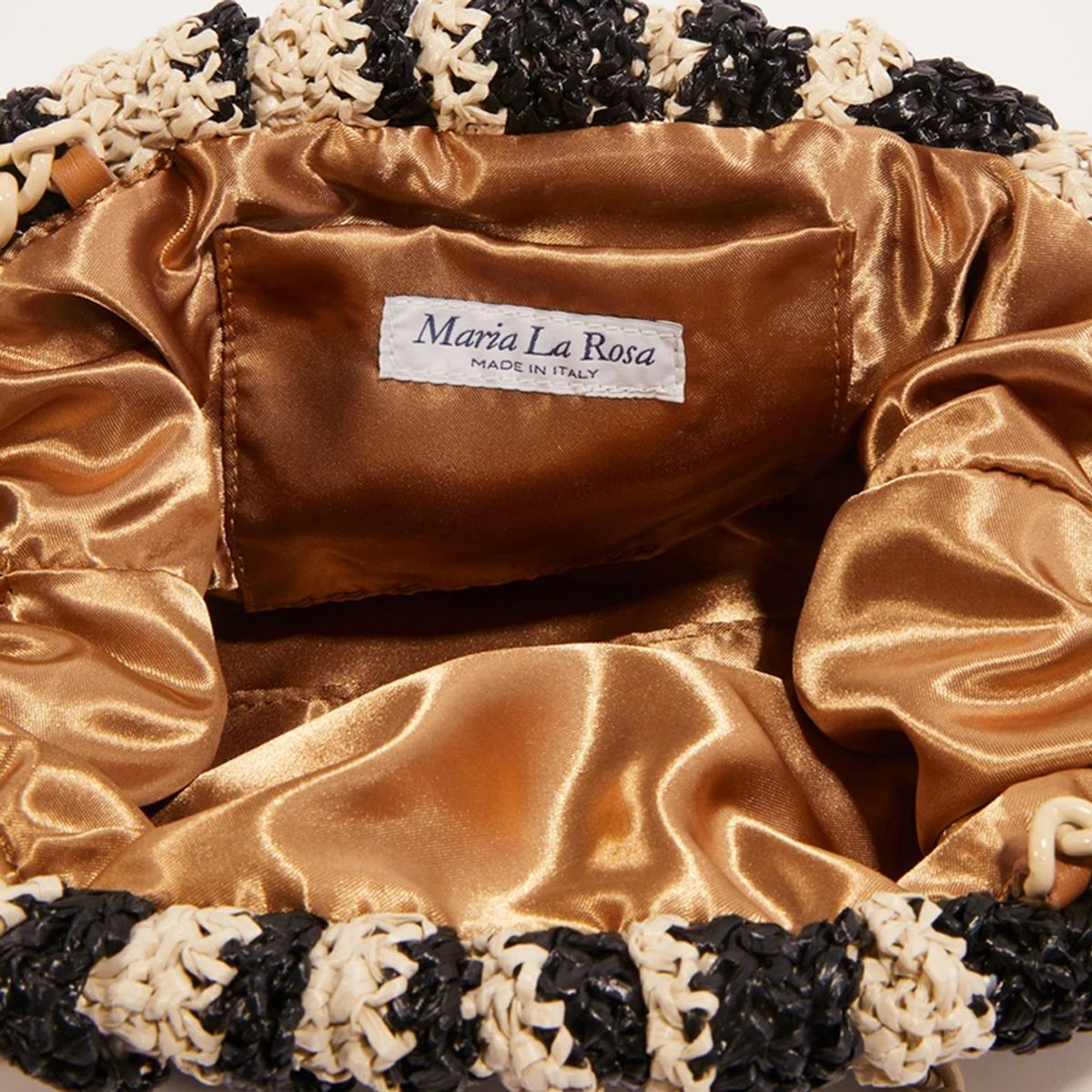 Veske Game Crochet Black - Maria La Rosa