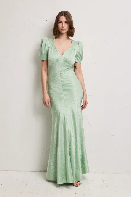 Hovedbilde LESLIE JACQUARD MINT - PIA TJELTA 