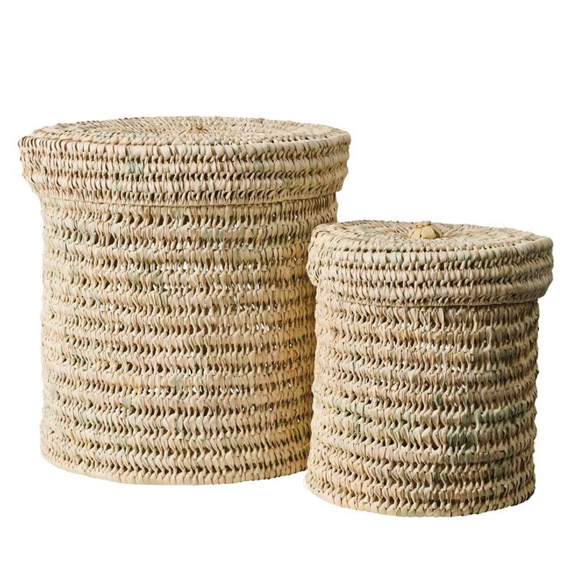 BASKET | PALM LEAVES - S - Tine K Home