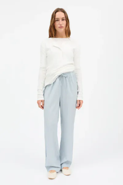 Hovedbilde Aude pants . Tiny blue stripe  - Skall Studio