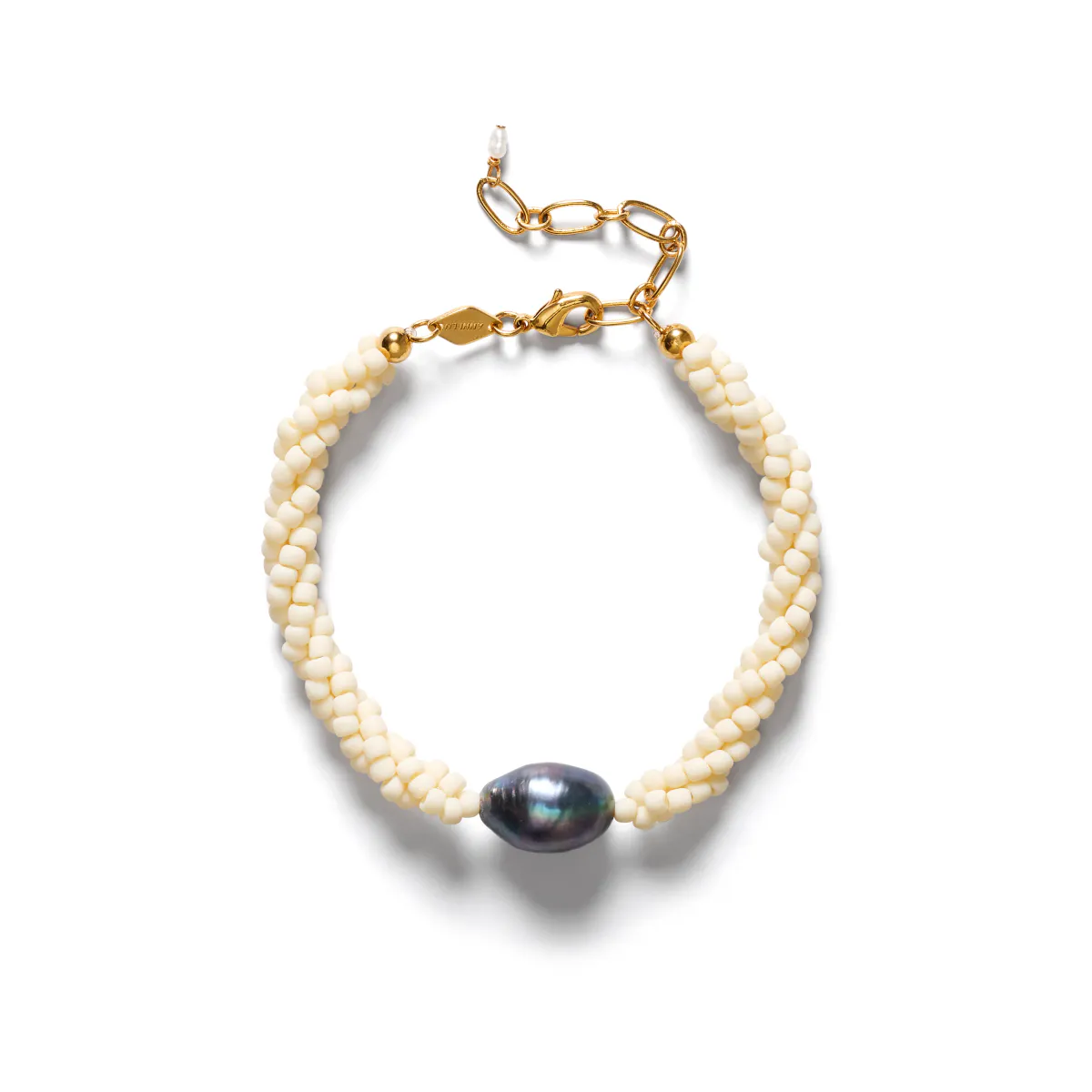 Twisted Treasure Bracelet Ecru - Anni Lu