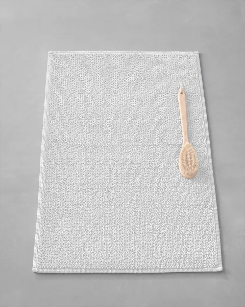 Hovedbilde Doux Bath Math Bouclé cotton 60x90 - Bianco -  ...