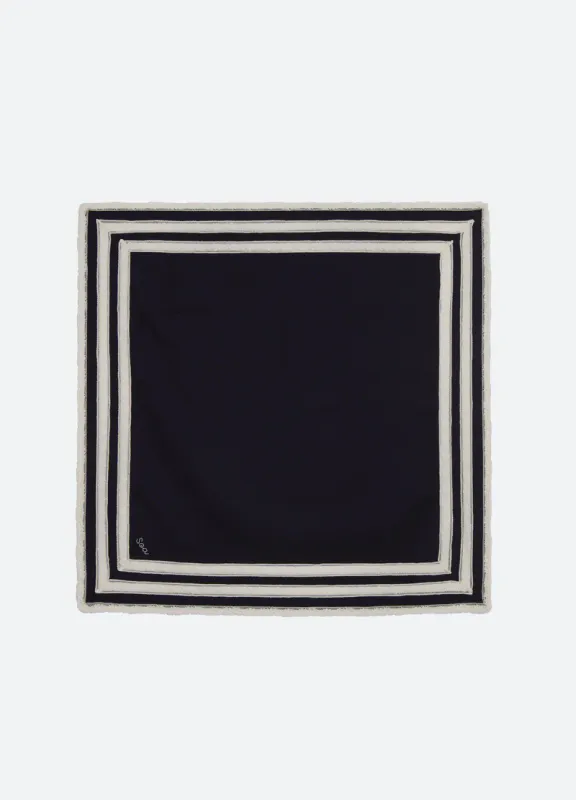 Ethel Handkerchief Blue  - Sea New York