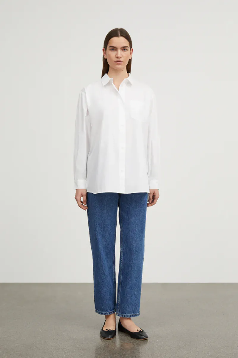 Edgar Shirt - Optic White - Skall Studio