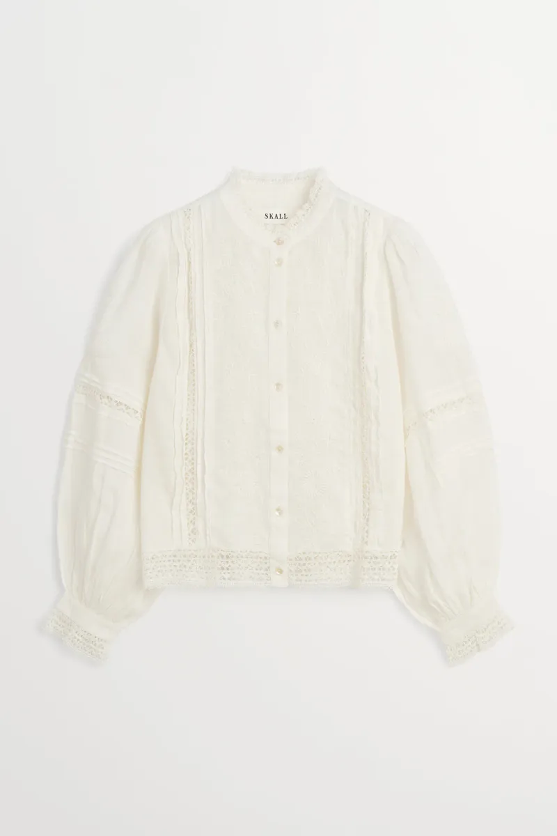 Velina shirt - Offhvite  - Skall Studio