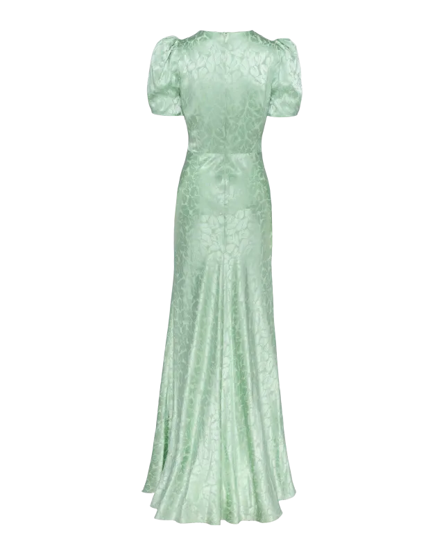 LESLIE JACQUARD MINT - PIA TJELTA 