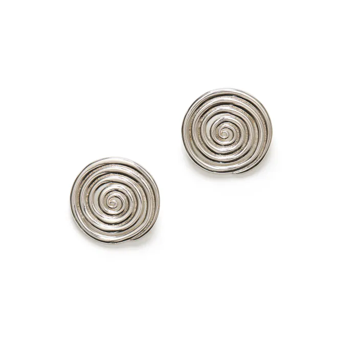 Hovedbilde Spiral Earring - Silver - Anni Lu