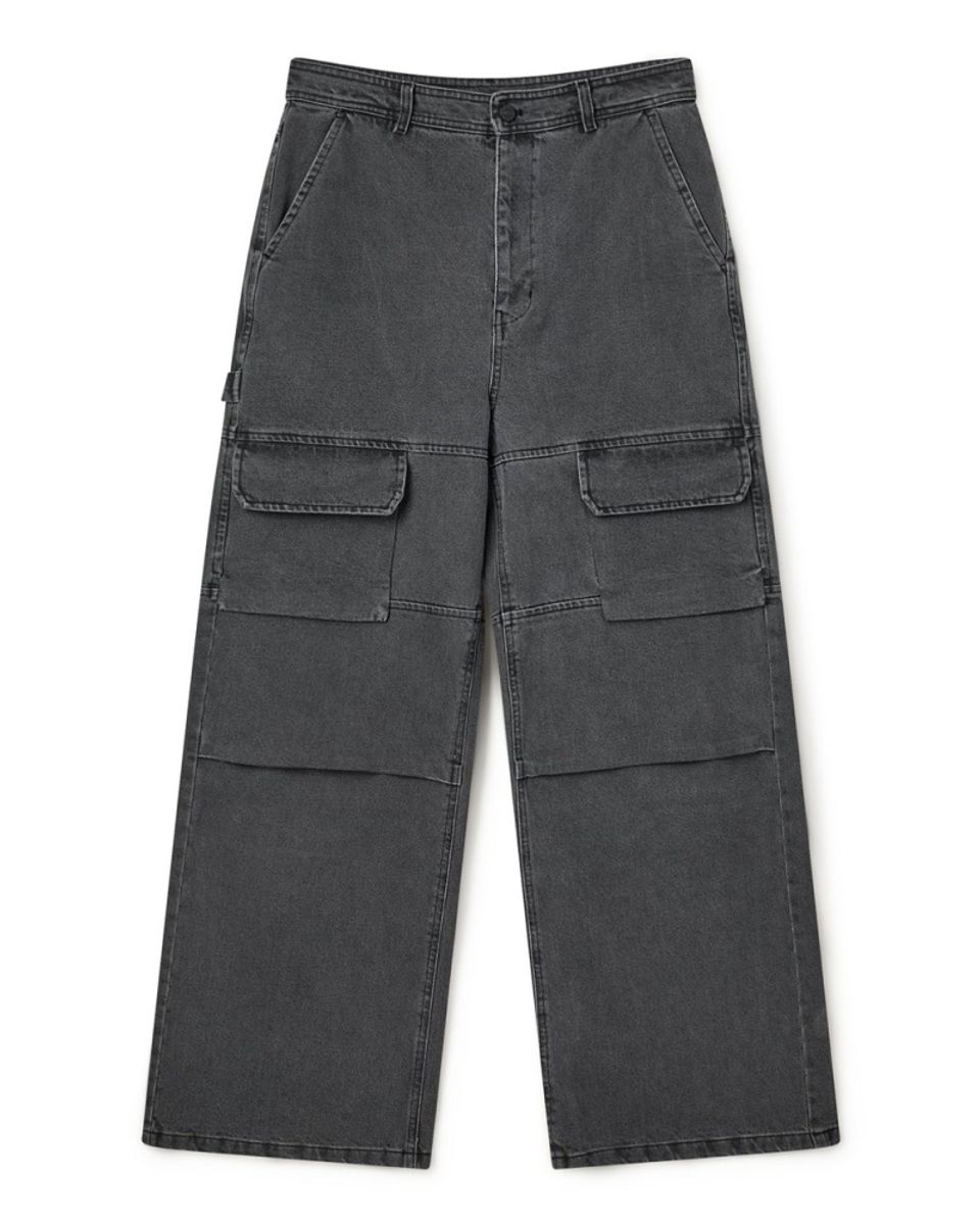 Classic Box Jeans Washed Black - H2OFagerholt