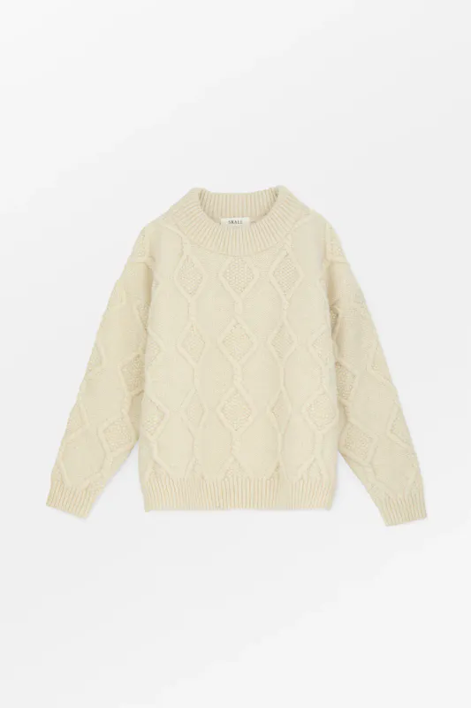 skagen jumper - offhvite - Skall Studio