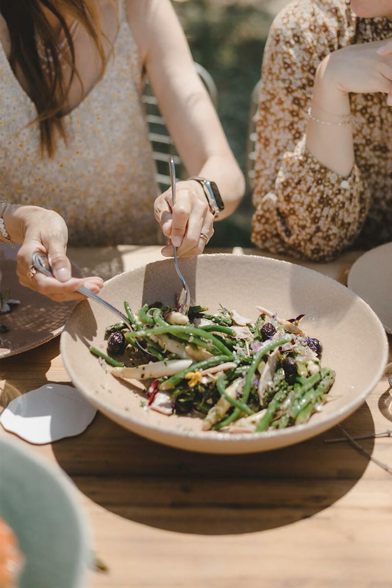 SERVING BOWL GARRIGUE MIEL JARS