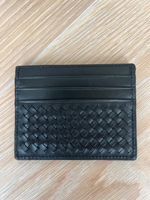 INTERLACED CARD HOLDER - BLACK- Dragon Diffusion